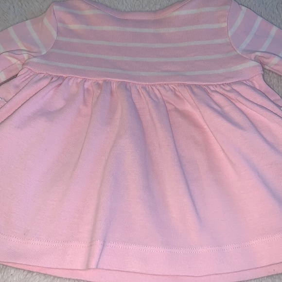 Hanna Andersson 50 Pink & White Dress 0-3M EUC - Picture 11 of 11